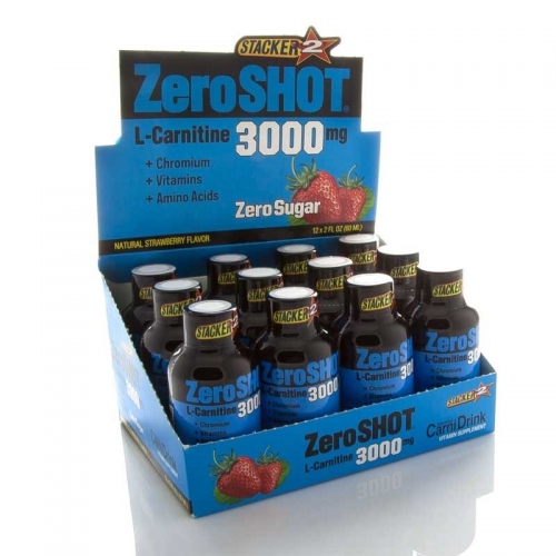 ZeroShot Zero Shot 60 ML 3000Mg L-Carnitine 12 Adet