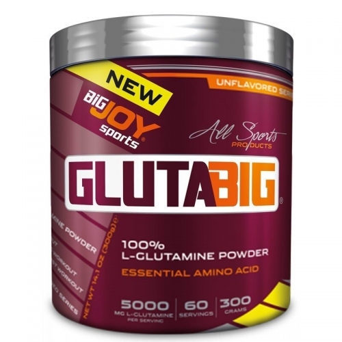 BigJoy Sports Big Joy Gluta Big %100 Glutamine Powder 300 Gr