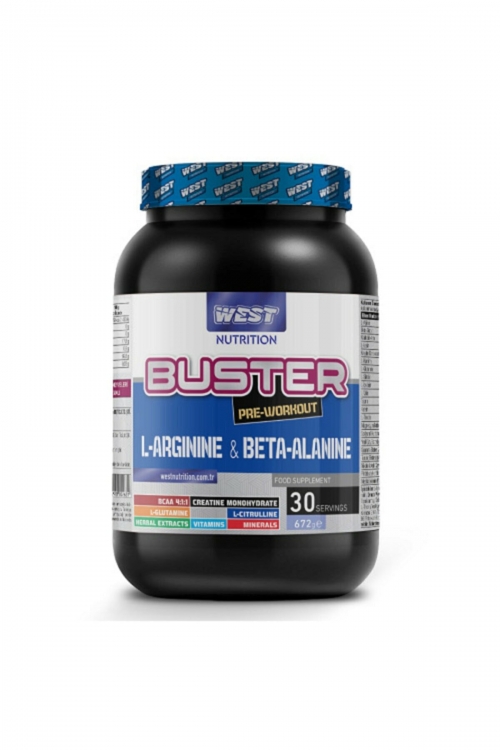 West Buster Preworkout L-Arjinin & Beta- Alanin 30 Servis 672 gram Orman Meyveleri Aroması