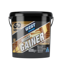 West West Mass Gainer 6000 Gr Karbonhidrat Tozu 60 Servis - Muz Aromalı